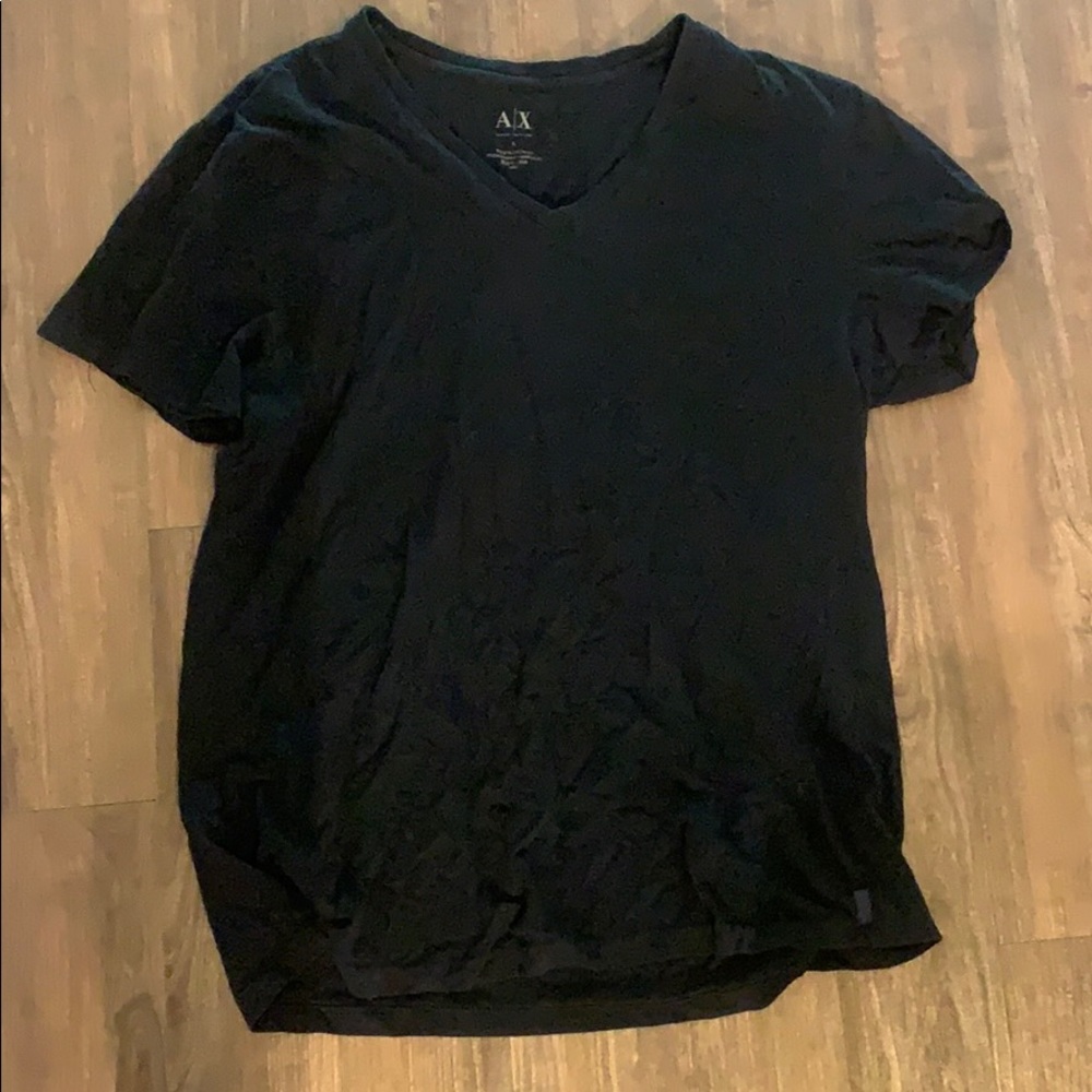Black Armani exchange tee